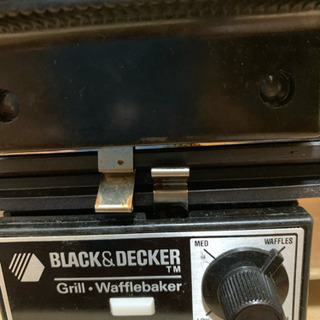 値下げしました ワッフルメーカー レトロの画像