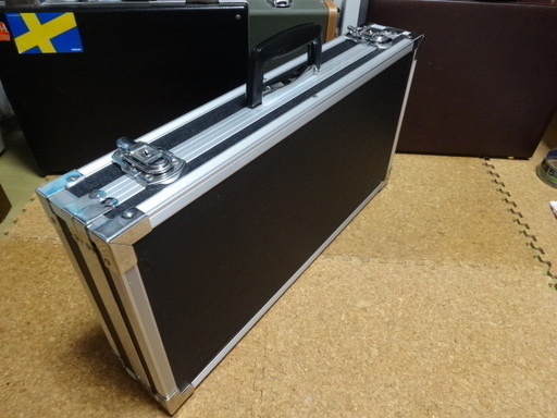 包丁ケース★アルミ黒　尺１まで収納可能（大小8本プラスα）