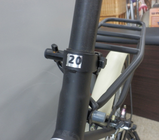 PayPay対応 Coleman 折りたたみ自転車 20インチ 白×黒 コールマン 札幌市西区西野　