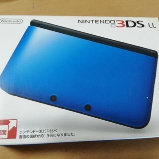 ニンテンドー3DS LL ブルー×ブラック　人気ソフト4本セット ニンテンドー3DS LL ブルー×ブラック 大乱闘スマッシュ