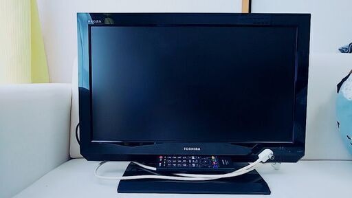 TOSHIBA REGZA 22型 リモコン付き