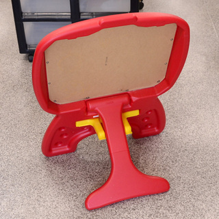 【値下げ】黒板　スタンド式　学校ごっこ　インテリア　にも　(0220304107-T)の画像