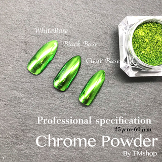 ネイル ハンドメイド ChromePowderの画像