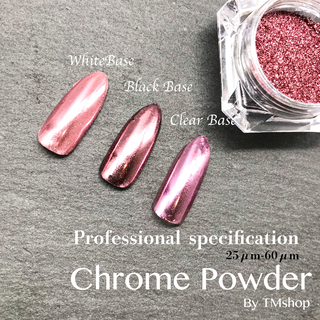 ネイル ハンドメイド ChromePowderの画像