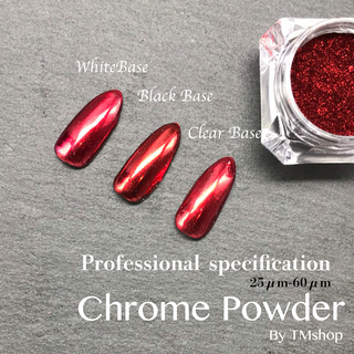 ネイル ハンドメイド ChromePowderの画像
