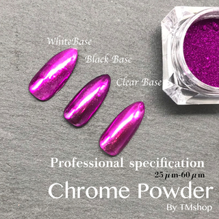 ネイル ハンドメイド ChromePowderの画像