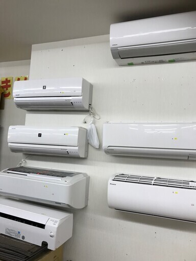 エアコン！！　最終処分セール！！　２０１５年製～　２．２K（６畳～８畳用）　工事費込み　３９，９８０円