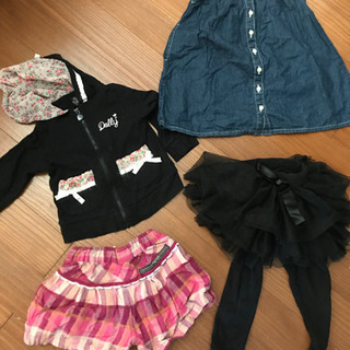 90cm 女の子 50点セット