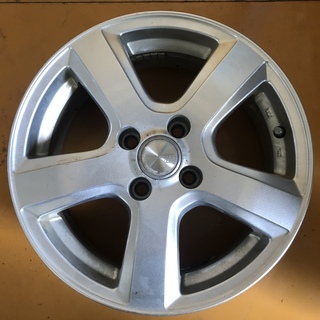 a15] 15インチ アルミホイール 15x6J＋43 4H-100 社外 中古