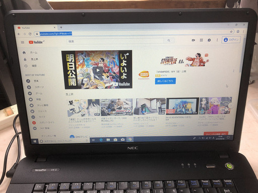 訳あり　中古　NEC VK17ER-E ノートパソコン　Core i3へ換装 8GBメモリ　HDD500GB　