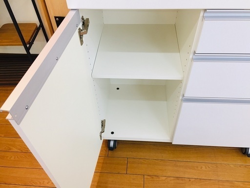 【トレファク鶴ヶ島店】キャスター付きキッチンカウンター