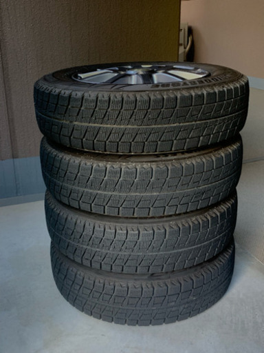 軽自動車用（アルトラパン装着）スタッドレスタイヤ&ホイール