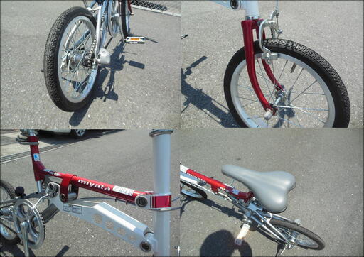 ★★　美車！使用頻度少！【ミヤタ　ＣＬＩＣＫ　ＦＯＬＤＩＮＧ】ワンアクションでコンパクトに折りたたみ！　シマノ製内装３速！　各機関良好