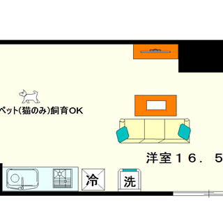 【文信マンション】2号タイプ！1Ｒタイプ！めっちゃ広い1Ｒが欲し...