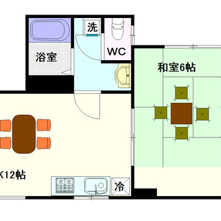 【中川マンション】2号タイプ！2ＬＤＫタイプ！リーズナブルな賃料...