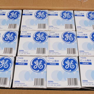 0415 未使用 GE ビーム電球 散光形 75W形 CRF11...