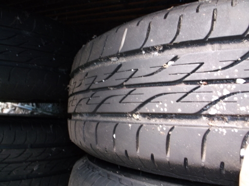 honda LIFE 純正アルミ BS NEXTRY タイヤ付き　155/65-13 ４本