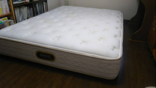 【値段交渉可】シモンズ ビューティレスト プレミアム ゴールデンバリュー ダブルサイズ