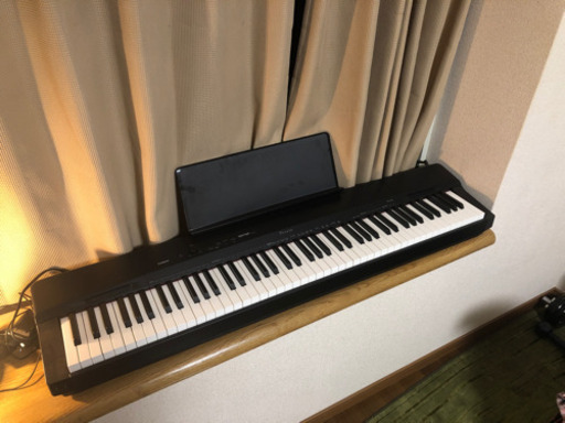 CASIO 88鍵盤 電子ピアノ Privia PX-160BK