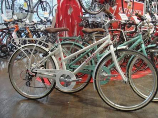 ビアンキ ホワイト 子乗せ自転車 5年使用 ロードバイク 2013年版Bianchi　PRIMAVERA-L　