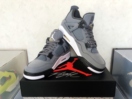 靴/バッグ NIKE AIRJORDAN4 COOLGLAY
