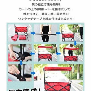 キャリーワゴン 新品未使用の画像