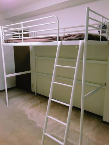 ikeaロフトベッド  マットレスなし
