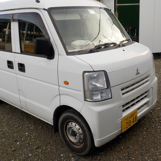 お買い得！スズキエブリーの三菱版の車両ですH26年登録、車検1年弱付、距離98000Km5速ミッションです。の画像