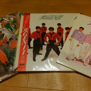 光ゲンジ＊レコード＊LP盤＊2枚と付録