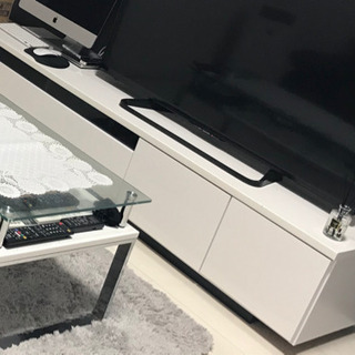 美品☆ テレビ台  ホワイト  お洒落