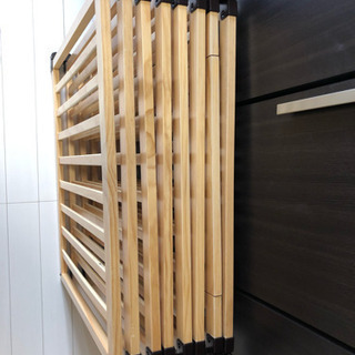 自由な形にできる　折りたたみ木製ベビーサークル123（８枚セット） ナチュラル 日本育児 の画像