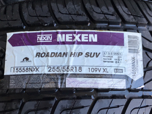 【新品】タイヤ 4本セット NEXEN ネクセン ROADIAN HP 255/55R18 109V