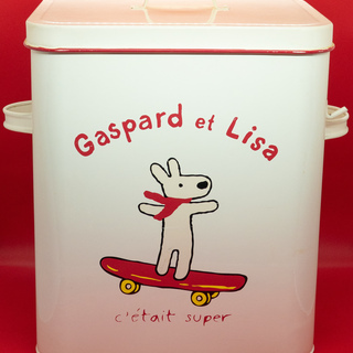 【Gaspard et Lisa】リサとガスパールのブリキ缶⇨値...