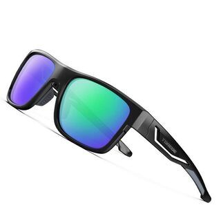 偏光 サングラス グリーン レンズの画像