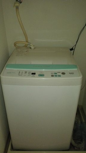 【値下げ】SANYO電気洗濯機7キロ　ASW-70B