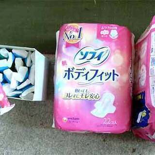 女性限定!! タンポン ナプキンまとめてお得!! ソフィー　羽つ...