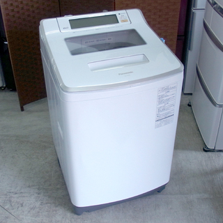 南12条店 Panasonic/パナソニック 全自動洗濯機 8kg エコナビ ホワイト