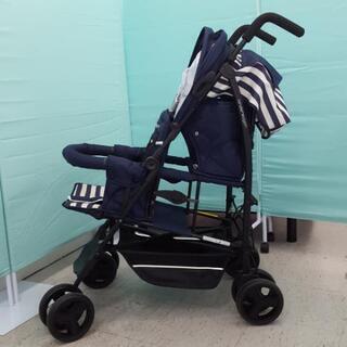 未使用(展示品) KINDERWAGON HOP 1213JTRU ベビーカー 2人乗り