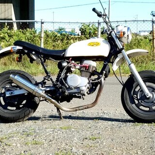 発送可★ホンダ APE50 エイプ ボアアップ80cc オイルクーラー 始動動画有★交換下取り上取り可札幌の画像