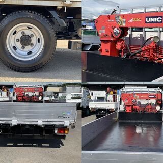 H26年 いすゞ エルフ ワイド ELF 簡易4段クレーン アルミブロック 2.9L ディーゼル 5MT！ETC！エンジン好調！カード可！佐賀の画像