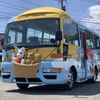 H15年 日産 シビリアン 幼児バス 園児 42人乗り ディーゼル 4.2L 5速MT！走行16万㌔！エンジン好調！カード可！佐賀の画像