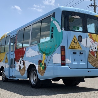 H15年 日産 シビリアン 幼児バス 園児 42人乗り ディーゼル 4.2L 5速MT！走行16万㌔！エンジン好調！カード可！佐賀の画像