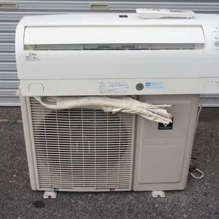 SHARP(エアコン)プラズマクラスターエアコン！2.8KW（10~12畳用）AC-28AW☆11日・12日引き取り可能限定・欠有で格安でお譲ります！この夏最後です☆彡