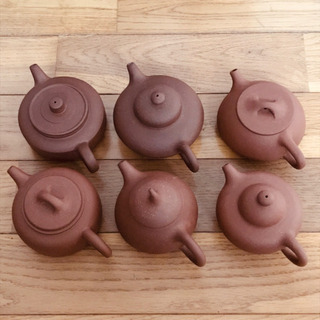 中国茶器 飾り台 セット 中古の画像