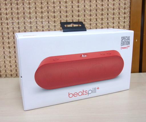 南12条店 開封未使用品 beats pill+ SPECIAL EDITION beats by dr.dre ポータブルスピーカー (PRODUCT)RED
