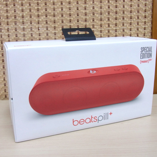 南12条店 開封未使用品 beats pill+ SPECIAL EDITION beats by dr.dre ポータブルスピーカー (PRODUCT)RED の画像