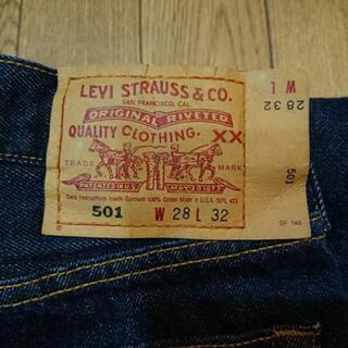 Levi's 501 W28 L32 新品の画像