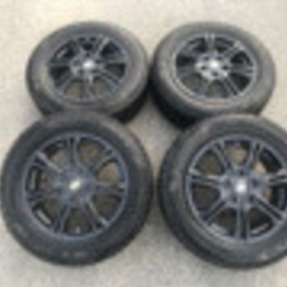 社外ホイール付き 4本セット 205/60R16 YOKOHAMA iceGUARD iG50plus