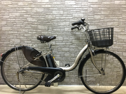 東京23区配達無料  新基準  ヤマハ パスナチュラ 8.9Ah リチウム 電動自転車 中古 26インチ◻︎