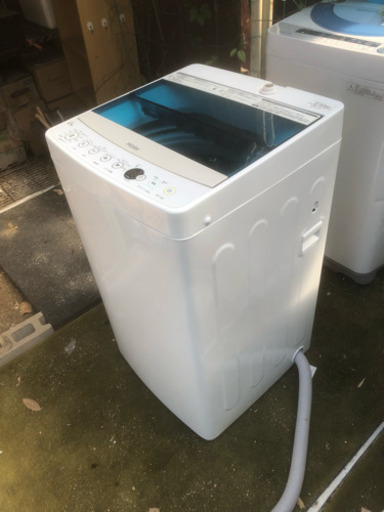 ハイアール 2017年製 4.5kg 全自動洗濯機 ホワイトHaier JW-C45A-W